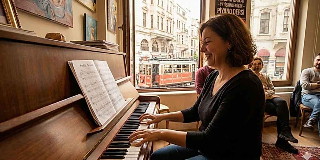 Yetişkinler İçin Piyano Dersi