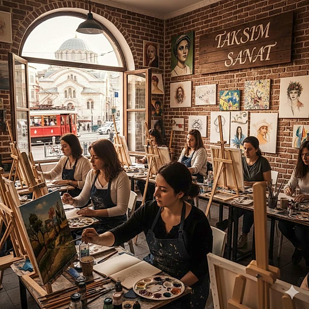 Yetişkinler İçin Resim Kursu